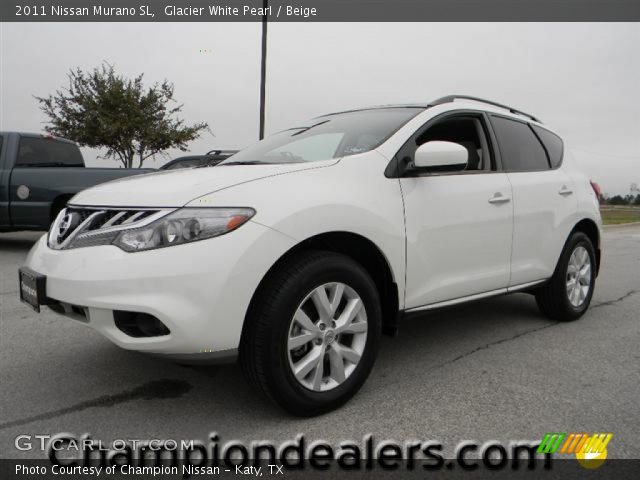 2011 Nissan Murano SL in Glacier White Pearl