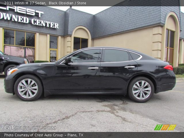 2011 Infiniti M 37 Sedan in Black Obsidian