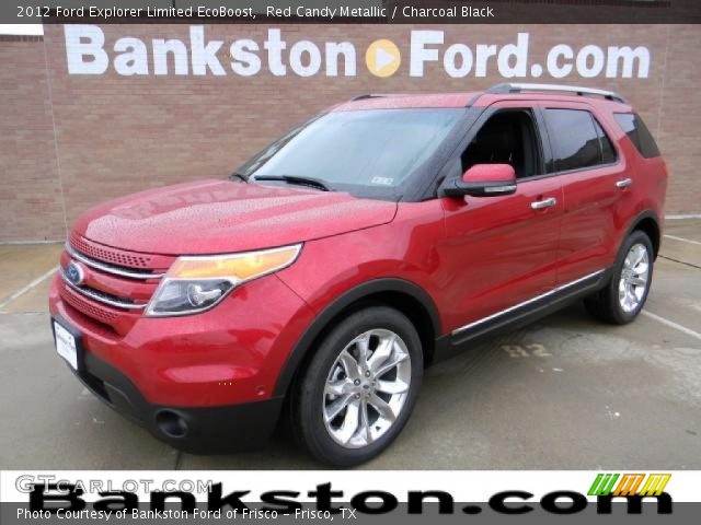 2012 Ford Explorer Limited EcoBoost in Red Candy Metallic