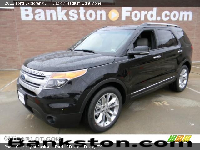 2012 Ford Explorer XLT in Black