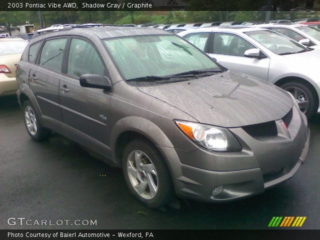 2003 Pontiac Vibe AWD in Shadow Gray