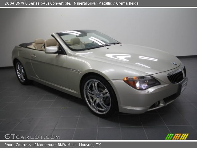 2004 BMW 6 Series 645i Convertible in Mineral Silver Metallic