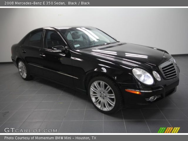 2008 Mercedes-Benz E 350 Sedan in Black