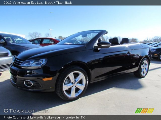 2012 Volkswagen Eos Lux in Black