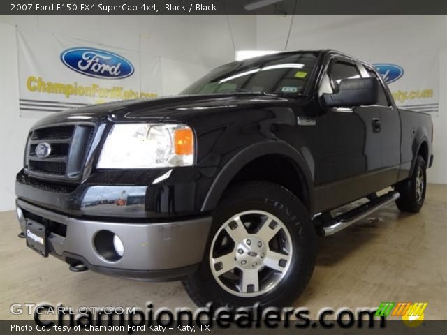 2007 Ford F150 FX4 SuperCab 4x4 in Black