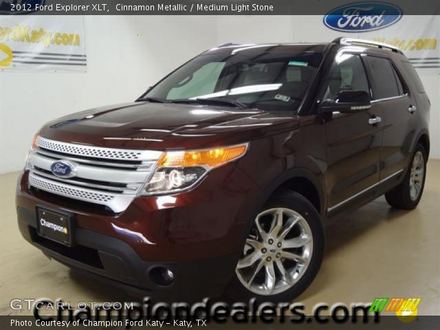 2012 Ford Explorer XLT in Cinnamon Metallic