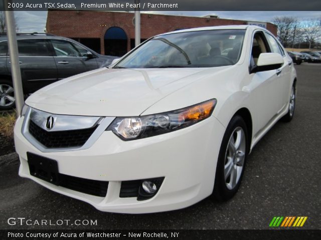 2009 Acura TSX Sedan in Premium White Pearl