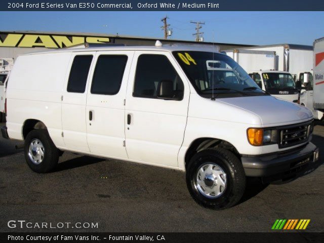 2004 Ford E Series Van E350 Commercial in Oxford White