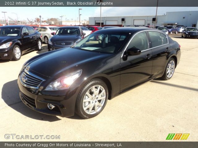 2012 Infiniti G 37 Journey Sedan in Black Obsidian