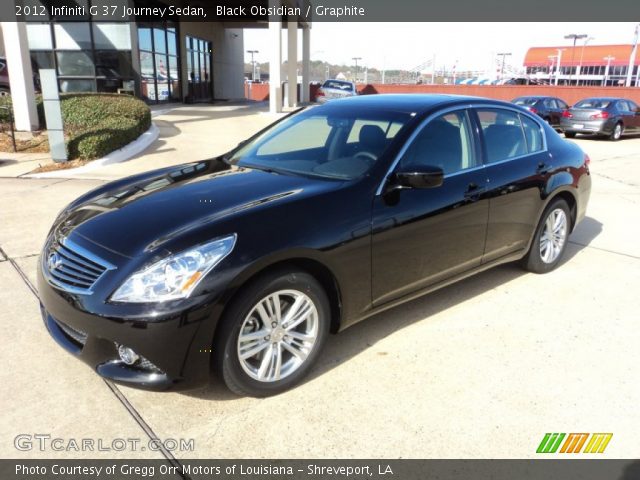 2012 Infiniti G 37 Journey Sedan in Black Obsidian