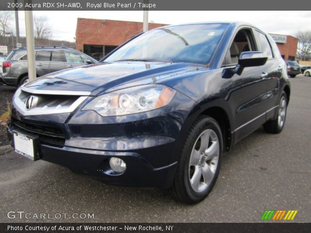 2009 Acura RDX SH-AWD in Royal Blue Pearl