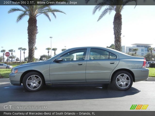 2007 Volvo S60 2.5T in Willow Green Metallic