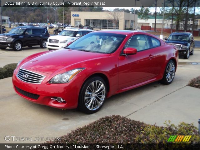 2012 Infiniti G 37 Journey Coupe in Vibrant Red