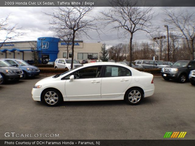 2009 Honda Civic LX Sedan in Taffeta White