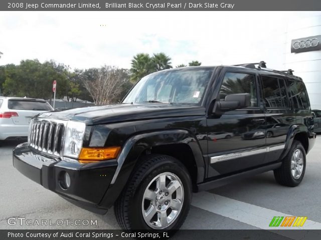 2008 Jeep Commander Limited in Brilliant Black Crystal Pearl