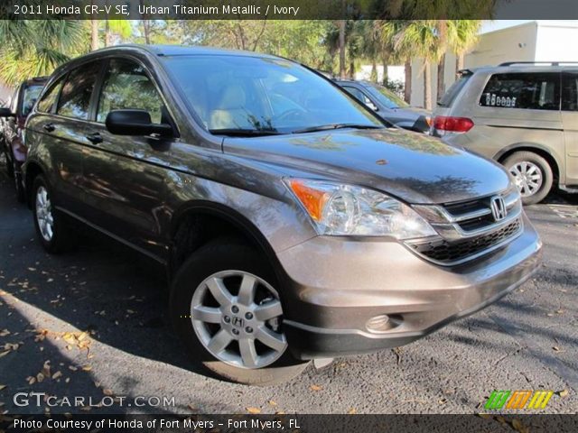 2011 Honda CR-V SE in Urban Titanium Metallic