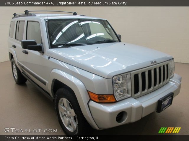2006 Jeep Commander 4x4 in Bright Silver Metallic