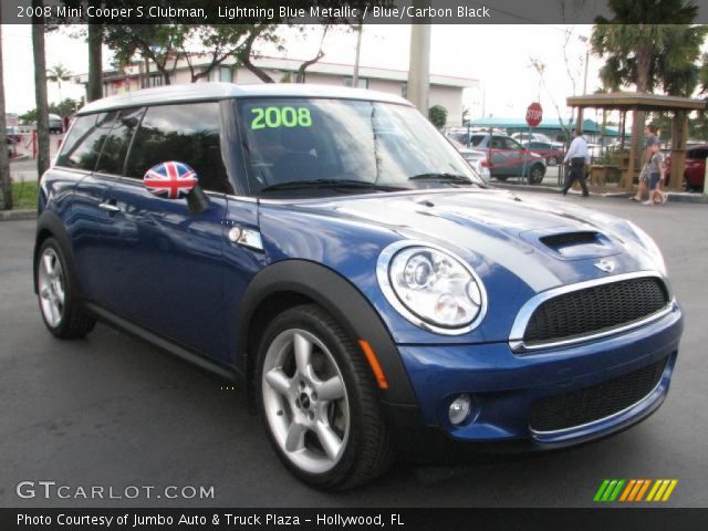 2008 Mini Cooper S Clubman in Lightning Blue Metallic