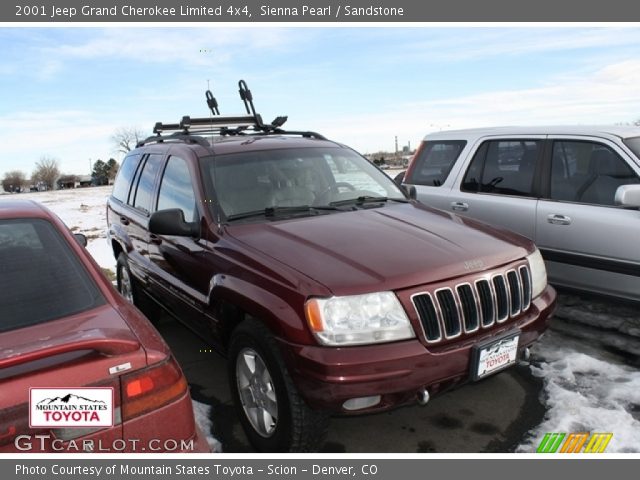 2001 Jeep Grand Cherokee Limited 4x4 in Sienna Pearl