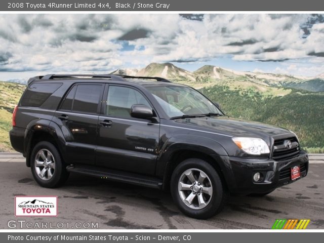 2008 Toyota 4Runner Limited 4x4 in Black