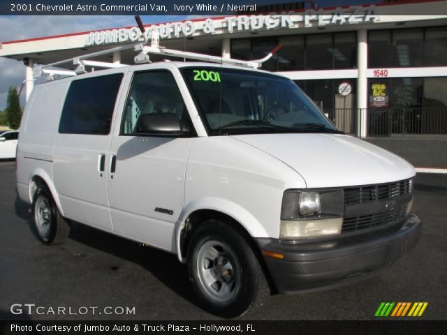 2001 Chevrolet Astro Commercial Van in Ivory White