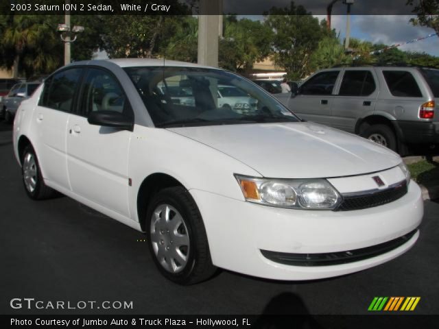 2003 Saturn ION 2 Sedan in White