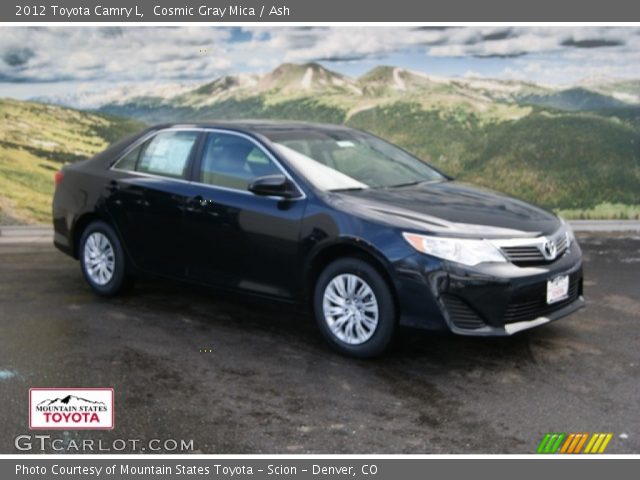 2012 Toyota Camry L in Cosmic Gray Mica