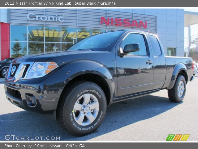 2012 Nissan Frontier SV V6 King Cab in Super Black