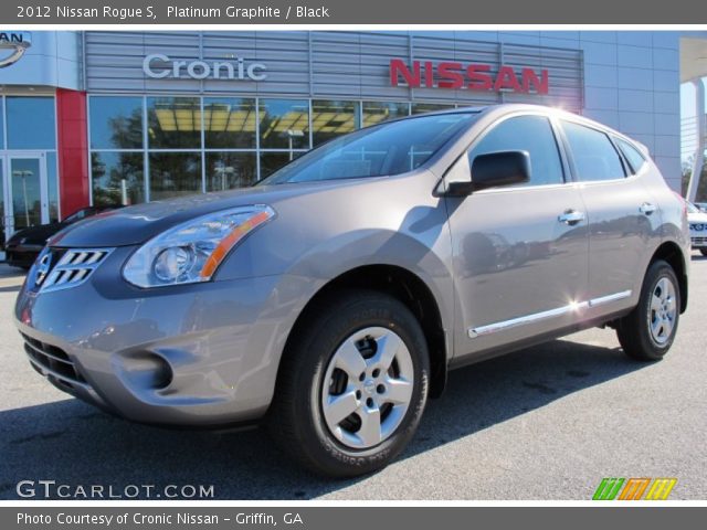 2012 Nissan Rogue S in Platinum Graphite