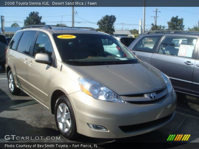 2008 Toyota Sienna XLE in Desert Sand Mica