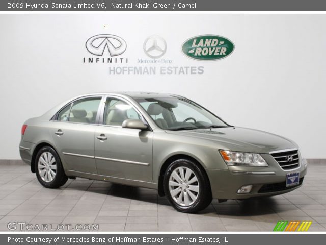 2009 Hyundai Sonata Limited V6 in Natural Khaki Green