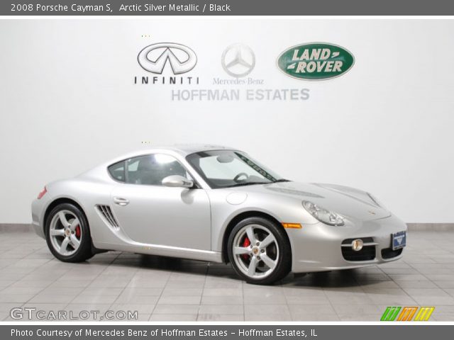 2008 Porsche Cayman S in Arctic Silver Metallic