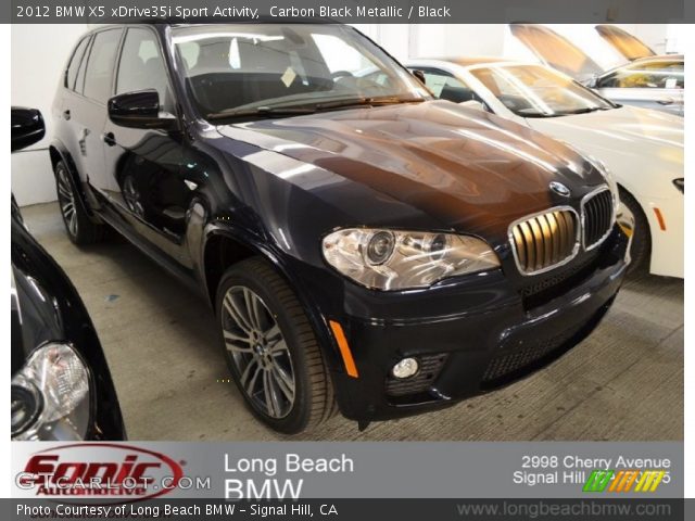 2012 BMW X5 xDrive35i Sport Activity in Carbon Black Metallic