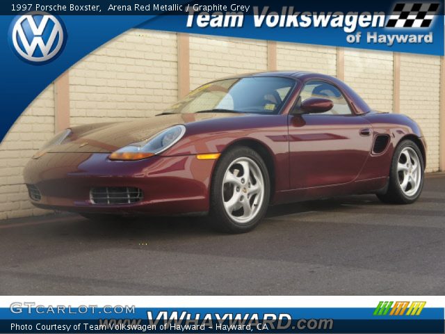1997 Porsche Boxster  in Arena Red Metallic