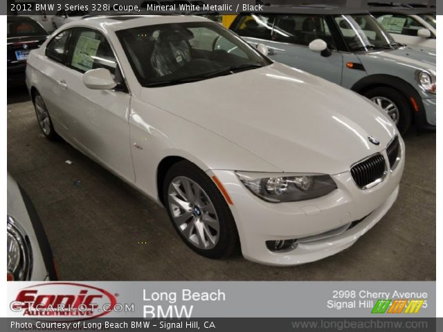 2012 BMW 3 Series 328i Coupe in Mineral White Metallic