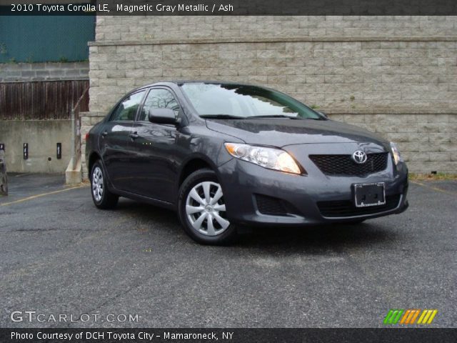 2010 Toyota Corolla LE in Magnetic Gray Metallic