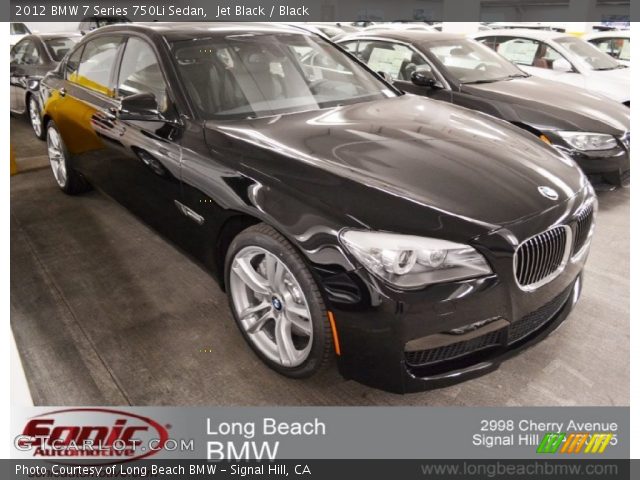 2012 BMW 7 Series 750Li Sedan in Jet Black