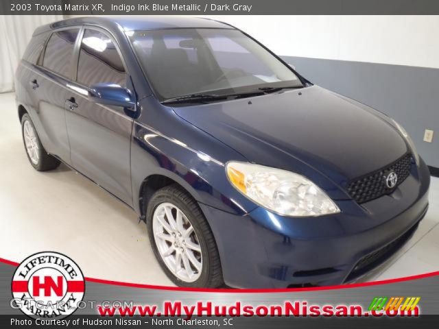 2003 Toyota Matrix XR in Indigo Ink Blue Metallic