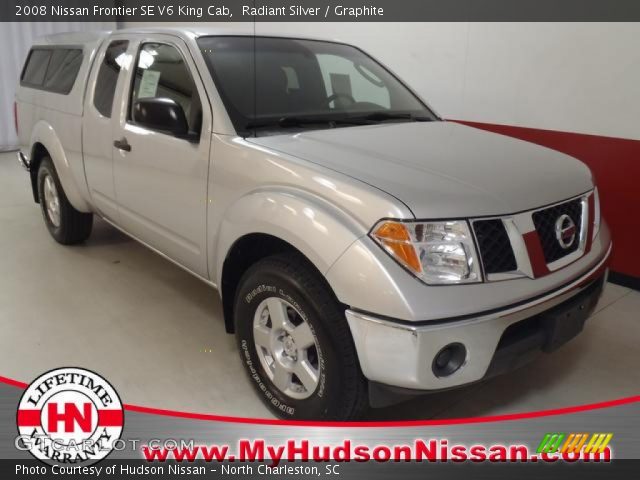 2008 Nissan Frontier SE V6 King Cab in Radiant Silver