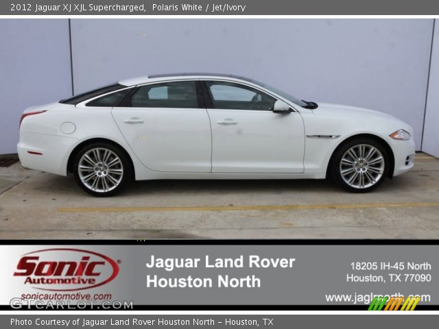 2012 Jaguar XJ XJL Supercharged in Polaris White