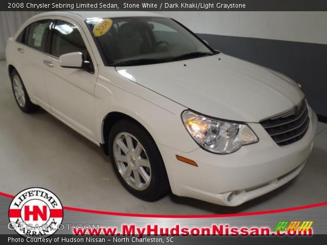 2008 Chrysler Sebring Limited Sedan in Stone White