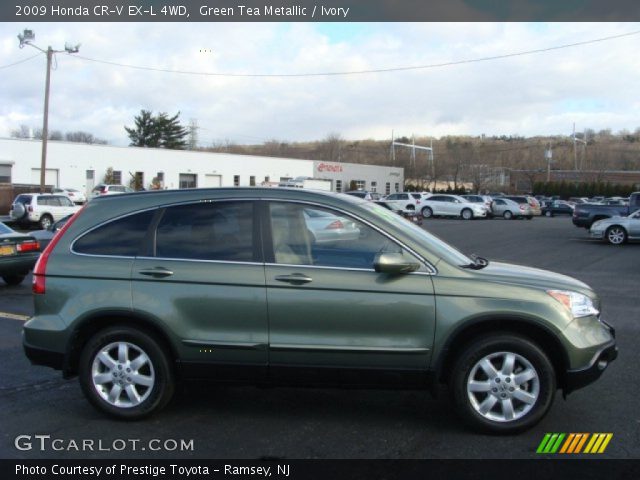 2009 Honda CR-V EX-L 4WD in Green Tea Metallic