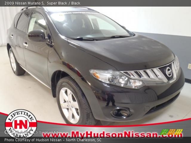 2009 Nissan Murano S in Super Black