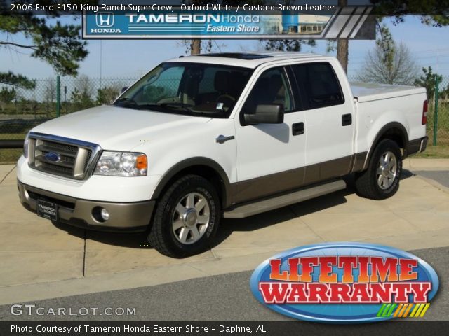 2006 Ford F150 King Ranch SuperCrew in Oxford White