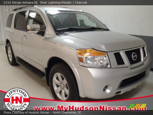 2010 Nissan Armada SE in Silver Lightning Metallic