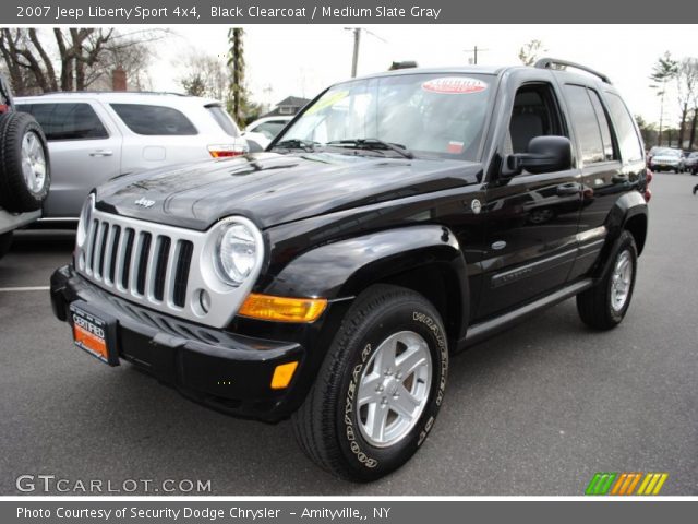 2007 Jeep Liberty Sport 4x4 in Black Clearcoat