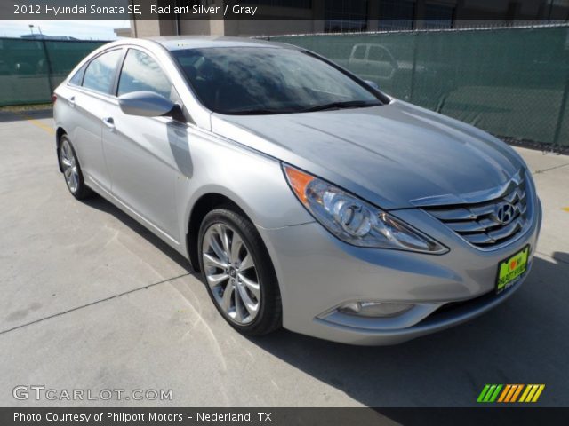 2012 Hyundai Sonata SE in Radiant Silver