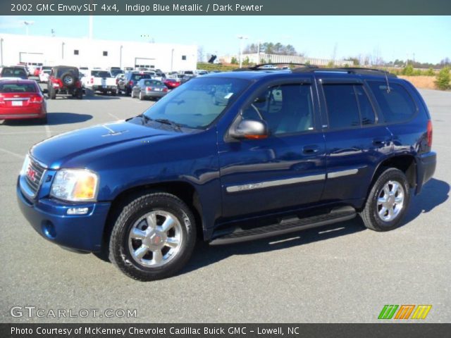 2002 GMC Envoy SLT 4x4 in Indigo Blue Metallic