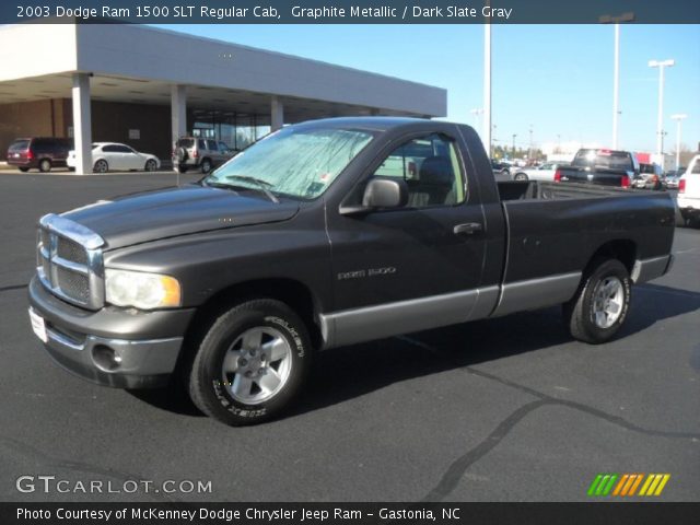 2003 Dodge Ram 1500 SLT Regular Cab in Graphite Metallic