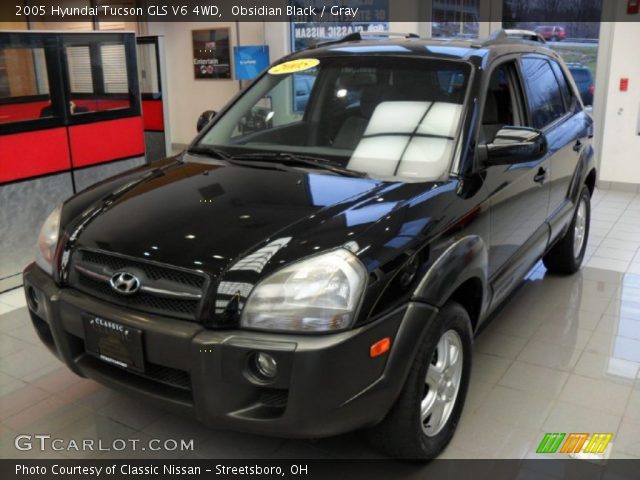 2005 Hyundai Tucson GLS V6 4WD in Obsidian Black